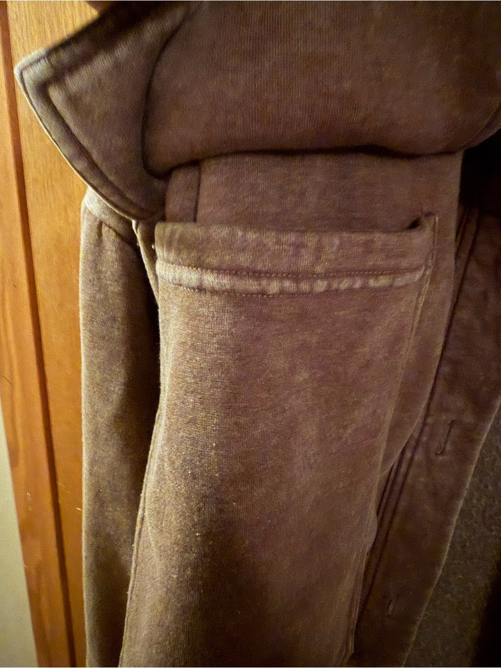 Zenana Outfitters Brown Utility Jacket with Flap Pockets - Picture 3 of 5